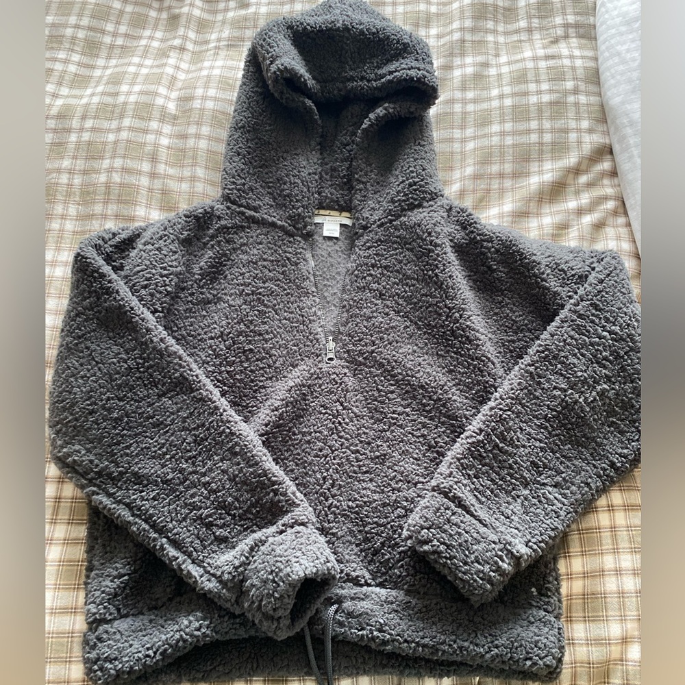 Sherpa hoodie